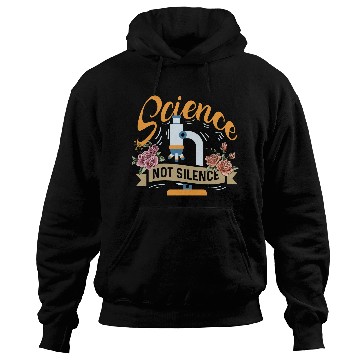 Discover Science not Silence Medical Student Gift Hoodies