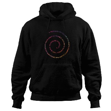 Discover 3.14 Pi Colorful Circle Math Hoodies