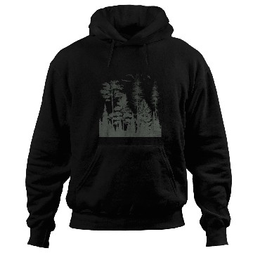 Discover Dark Forest Outdoor Nature Camper Hoodies