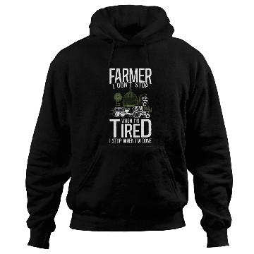 Discover Farming Farmer Tractor Vintage Hoodies