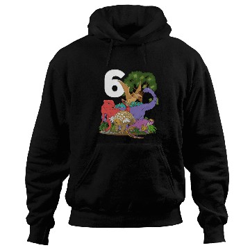Discover Dinosaur Dinosaur Paradise For Ages 6 Hoodies
