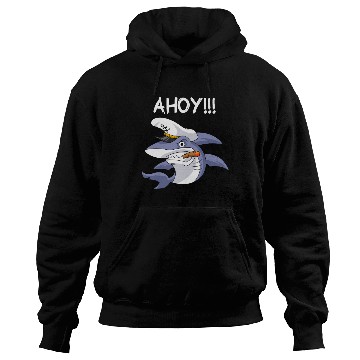 Discover Shark Captain Hoodies