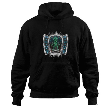 Discover Alien Inside Costume Alien Takes Over Control Hoodies