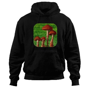 Discover Natural mushroom Hoodies