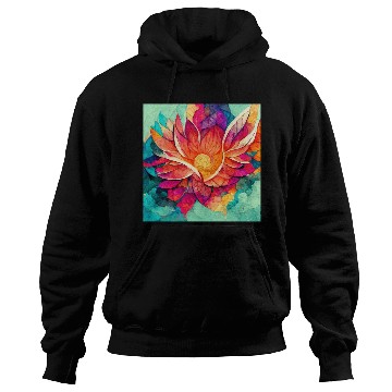 Discover Colorful mandala flower version 7 Hoodies