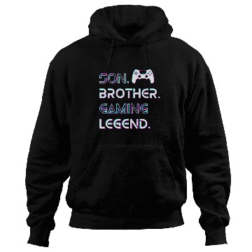 Discover Son Brother Gaming Legend Boy Gamer Gift Hoodies