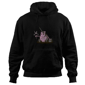Discover Unicorn robot Magic Hoodies