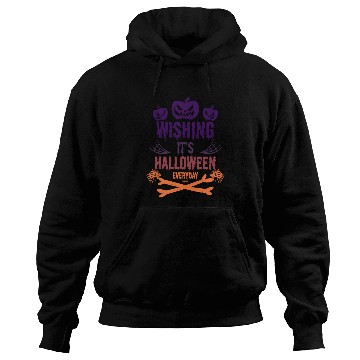 Discover Every day Halloween Horror pumpkin with spider Hoodies