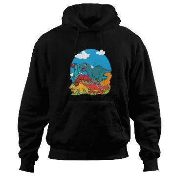 Discover Dinosaur Dinosaur Paradise For Dinosaur Lovers Hoodies