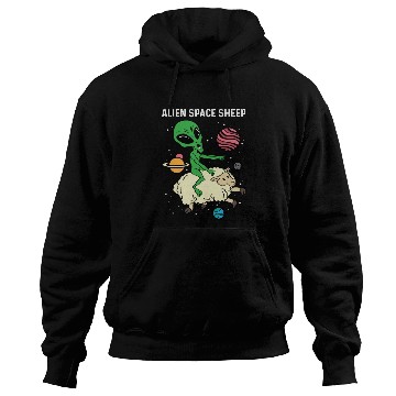 Discover Alien Space Sheep Astronaut Or Space Pilot Gift Hoodies