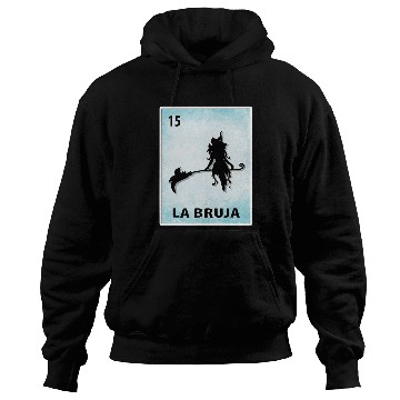 Discover La Bruja Mexican Witch Cards Halloween Hoodies