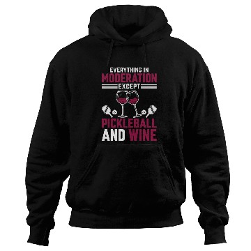 Discover Playing Pickleball Tennis Paddleball Pickleball Pl Hoodies
