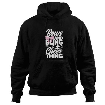 Discover Bows And Bling It's A Cheer Thing Cheerleading Hoodies