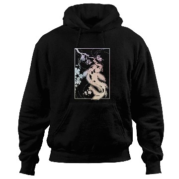 Discover Kawaii Cherry Blossom Koi Hoodies
