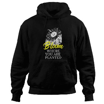 Discover Black Minimalist Inspirational Quote Hoodies