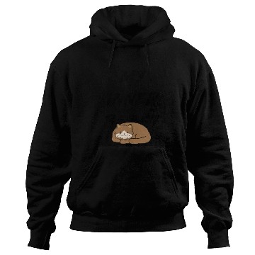 Discover My inner beast quotes with cute cat sleeping Hoodies