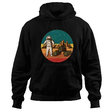 Discover Astronaut on Mars Hoodies