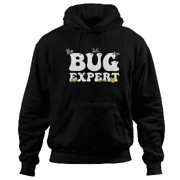 Discover Bug Expert Entomology Insect Catching Groovy Hoodies