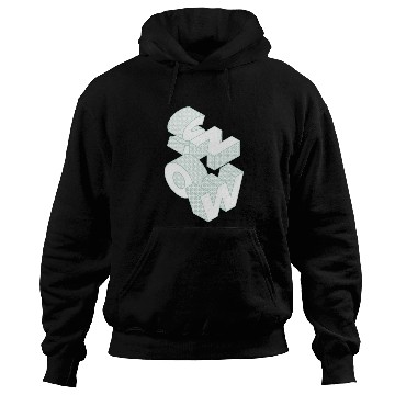 Discover Snow Christmas Snowflake Gift idea Winter Letter Hoodies