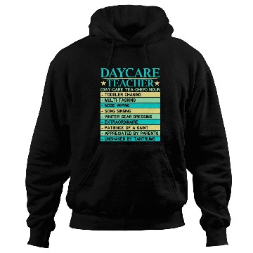 Discover Daycare Teacher Childcare Educator Director Hoodies