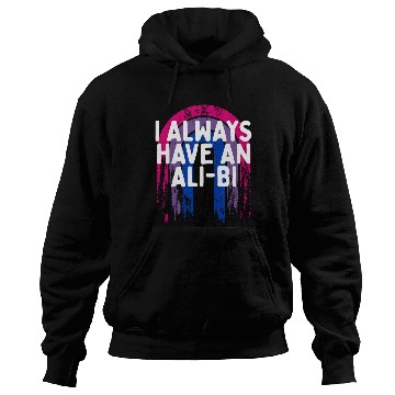 Discover I Always Have an Ali-Bi Bisexual Couples Bi Pride Hoodies
