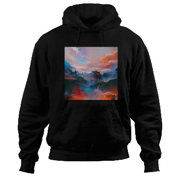 Discover A Timeless World in a Distant Solar System Bright Hoodies