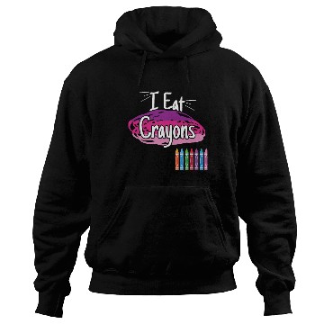 Discover I Eat Crayons Hoodies
