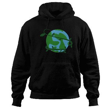 Discover green earth imagination Hoodies