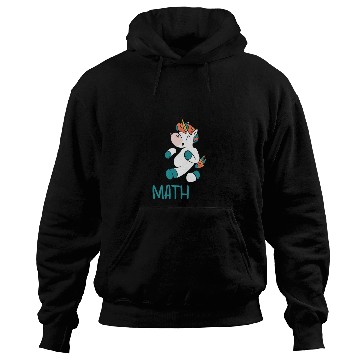 Discover Math Number Lovers Mathematics Unicorn Teacher Hoodies