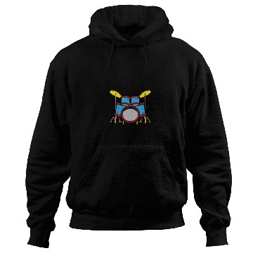 Discover Drummer Drums Music Drum Set Drumming Hoodies