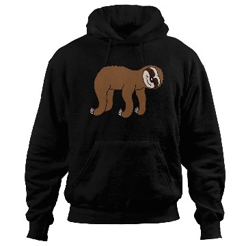 Discover Design hanging lying sloth Hoodies