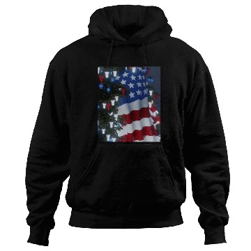 Discover Patriotic Christmas Decorated Christmas Tree Hoodies