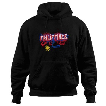 Discover Philippines graffiti flag design Hoodies