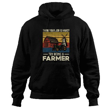 Discover Farming Farmer Vintage Tractor Hoodies