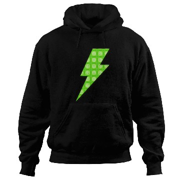Discover Patterned Lightning Symbol Hoodies