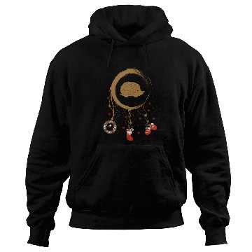 Discover Winter dreamcatcher Christmas Hedgehog Hoodies