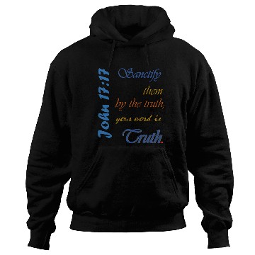 Discover John 17:17 Sharing Scripture Hoodies