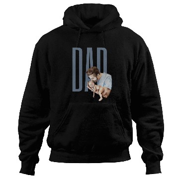 Discover Dad And Newborn Watercolor Design Hoodies