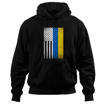 Discover Ukraine Design for proud Ukrainian Americans Hoodies