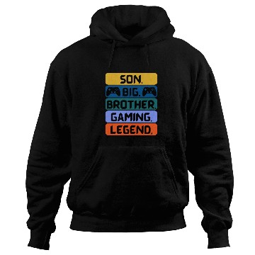 Discover SON BROTHER GAMING LEGEND for gamer controller Hoodies