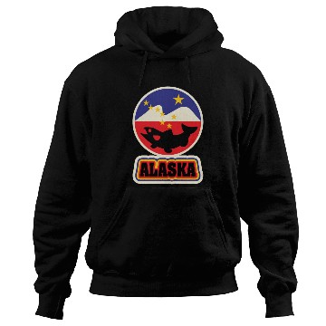 Discover US States ALASKA Hoodies