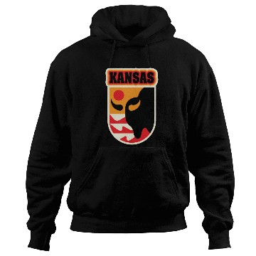 Discover US States KANSAS Hoodies