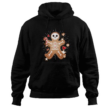 Discover Gingerbread man Sugar Skull decor for Christmas Hoodies