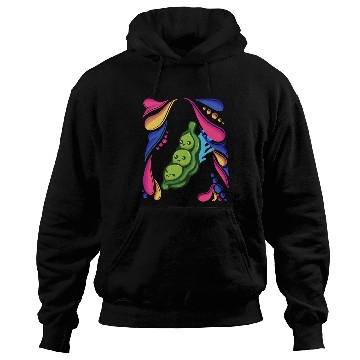 Discover Pea Vegetable Vegan colorful Hoodies