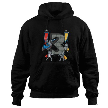 Discover Medieval Knights Middle Ages History Castle 3rd Hoodies