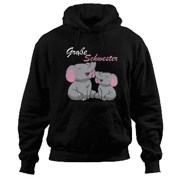 Discover Elephants - Große Schwester Hoodies