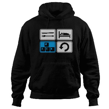 Discover gaming daily repeat computer Hoodies