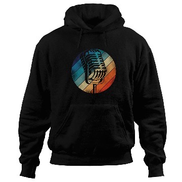 Discover Karaoke Singer Microphone Vocalist Hoodies