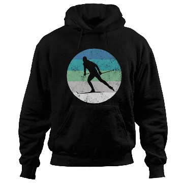 Discover Cross Country Skiing Retro Vintage Hoodies
