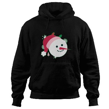 Discover Snowman Face Smiling Christmas Hoodies